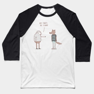 Wolf in Sheep's Clothing Baseball T-Shirt